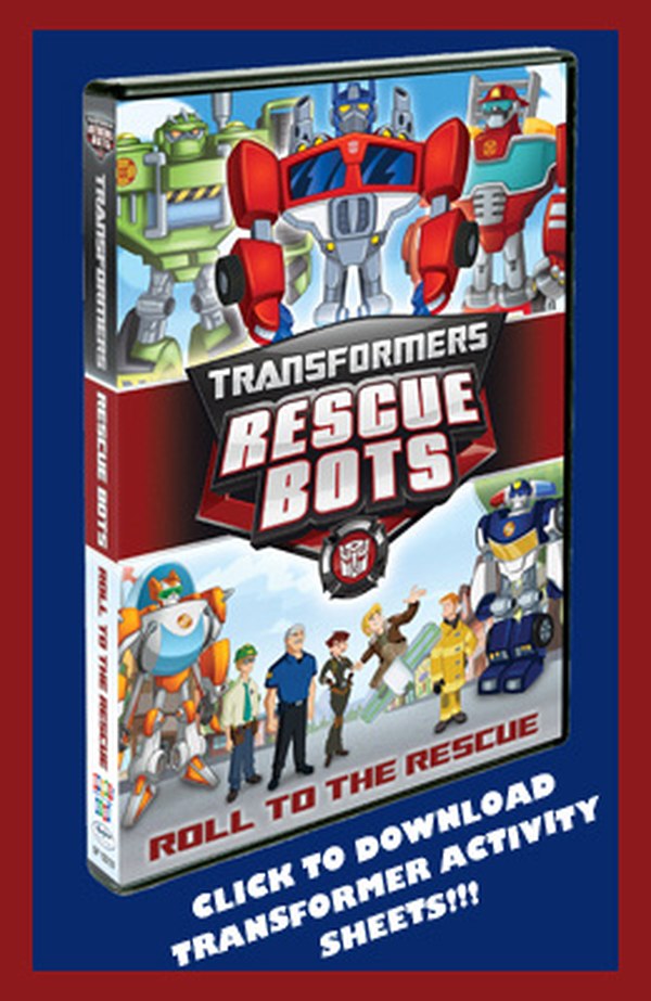 Transformers Rescue Bots Character Profiles And Activity Sheets Celebrate DVD Release Images  (5 of 5)